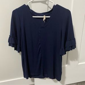 Cupio - Navy Blue Shirt - Size small